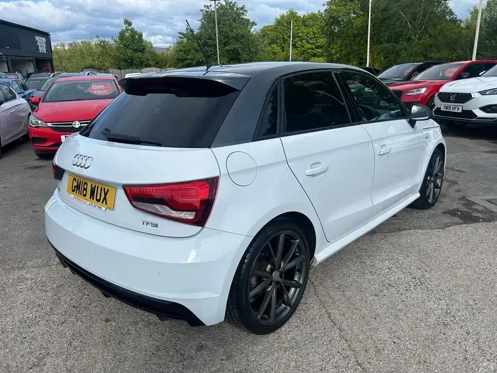 Used Audi A1 Black Edition 2018 White Hatchback