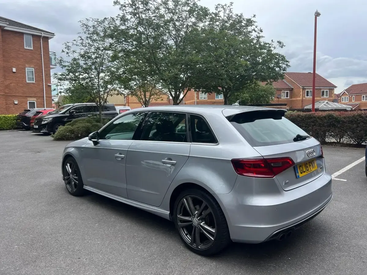 Used Audi A3 Sportback S-Line 2016 Silver Hatchback