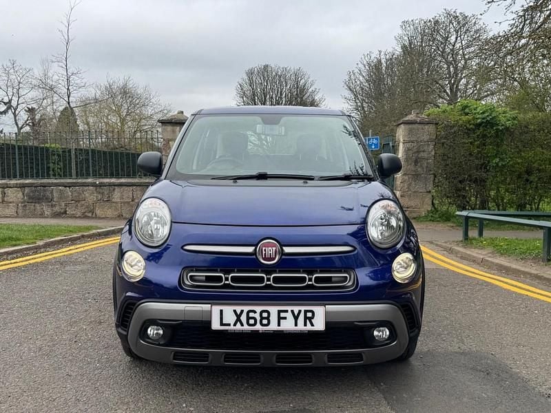 Used Fiat 500L Cross 95 HP (69 kW) 2018 Blue MPV