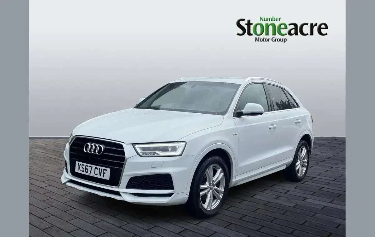 Used Audi Q3 S-Line 150 HP (110 kW) 2017 White SUV