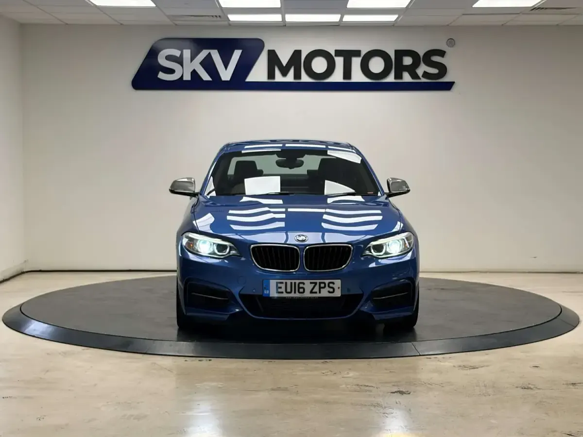 Used BMW M235 Performance 326 HP (239 kW) 2016 Blue Coupe