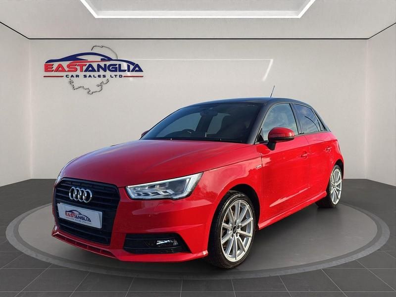 Used Audi A1 Sportback S-Line 125 HP (91 kW) 2015 Red Hatchback