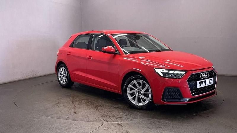 Red Used 2022 Audi A1 Sportback Sport Hatchback | £15,999 (Good price) - Image 1/4