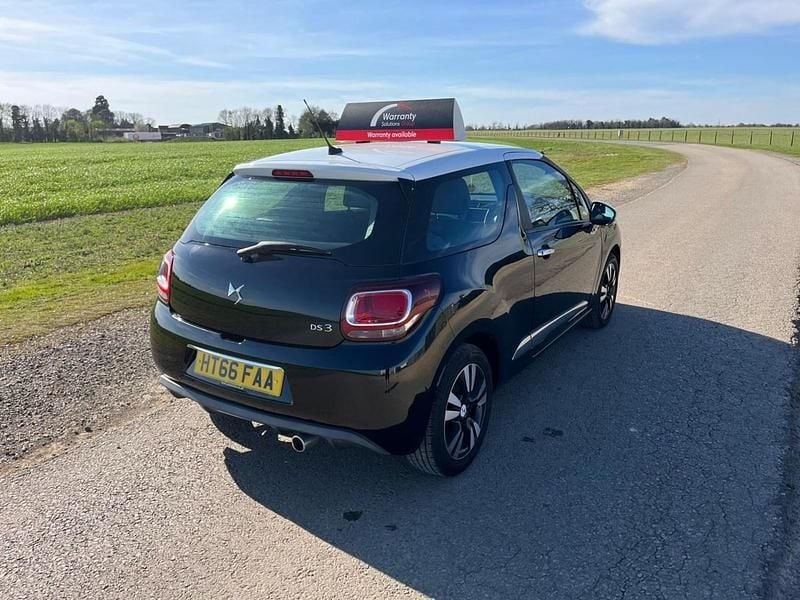 Used DS Automobiles DS3 Chic 2017 Black Hatchback