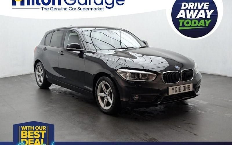Used BMW 116 Comfort Edition 116 HP (85 kW) 2018 Black Hatchback