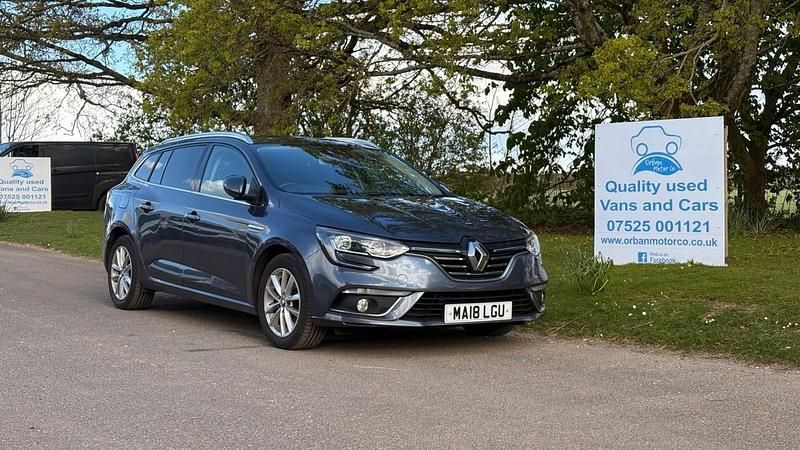 Used Renault Mégane GrandTour Dynamique 110 HP (80 kW) 2018 Grey Estate