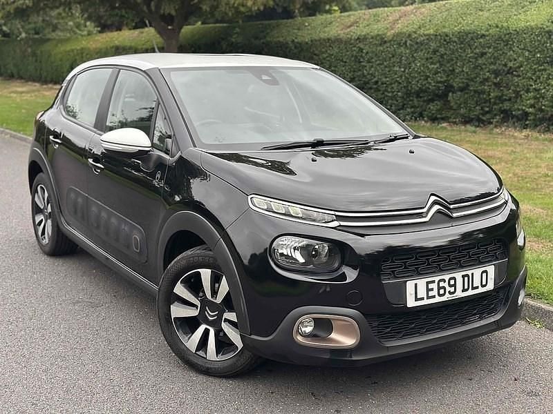 Black Used 2020 Citroën C3 Origins Hatchback | £7,990 (Good price) - Image 1/4