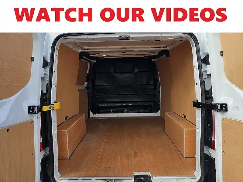 Used Ford Transit Custom 130 HP (95 kW) 2021 White Van