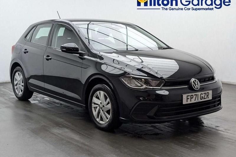 Used VW Polo Life 95 HP (69 kW) 2021 Black Hatchback