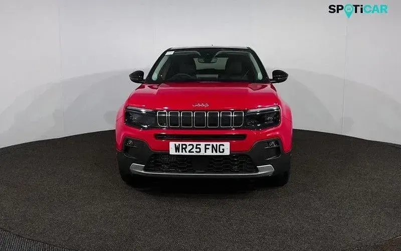 Used Jeep Avenger Summit 101 HP (74 kW) 2025 Red/black SUV