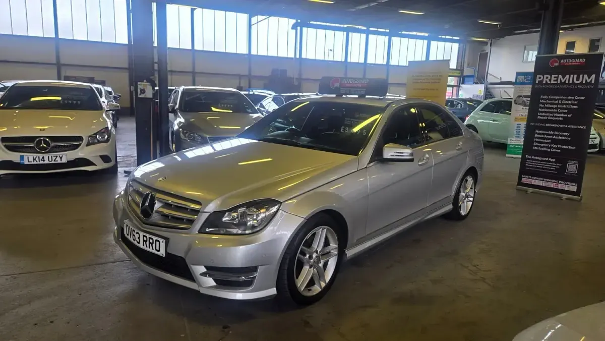 Used Mercedes C220 AMG 2013 Silver Sedan