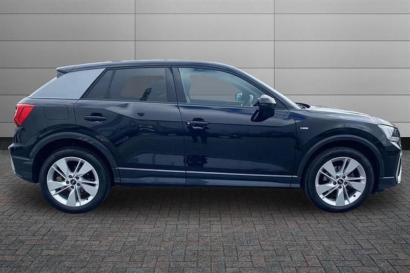 Used Audi Q2 S-Line 150 HP (110 kW) 2023 Mythos black SUV