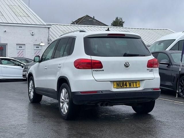Używany VW Tiguan Match 177 KM (130 kW) 2014 Biały SUV