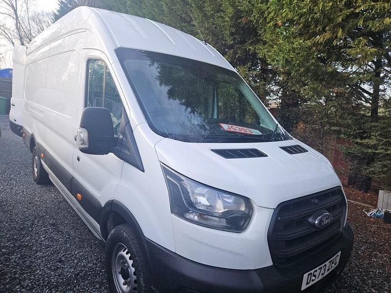 Used Ford Transit 130 HP (95 kW) 2023 White Van