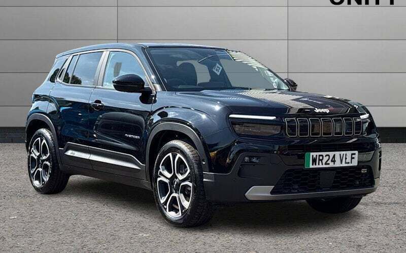 Black Used 2024 Jeep Avenger EV Summit SUV | £19,995 - Image 1/3