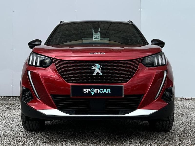 Second-hand Peugeot e-2008 Premium 98 kW (134 CP) 2021 Roșu SUV