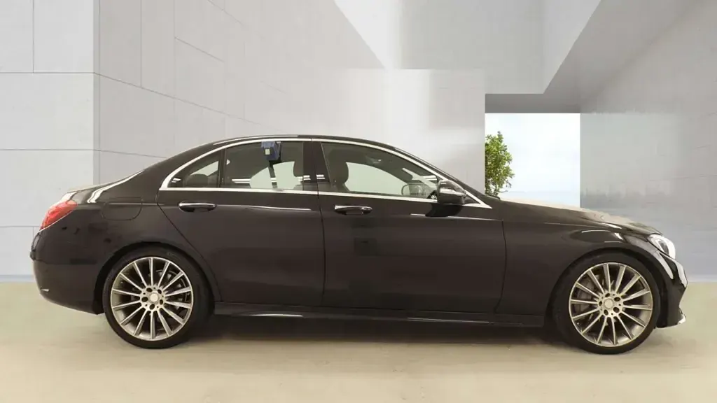Used Mercedes C300 AMG Line Premium 2015 Black Sedan
