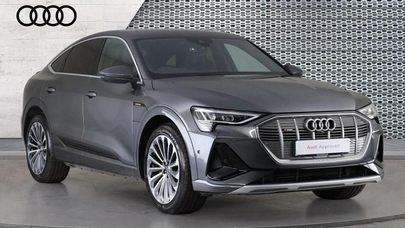Grey Used 2020 Audi e-tron S-Line SUV | £24,770 (Fair price) - Image 1/4