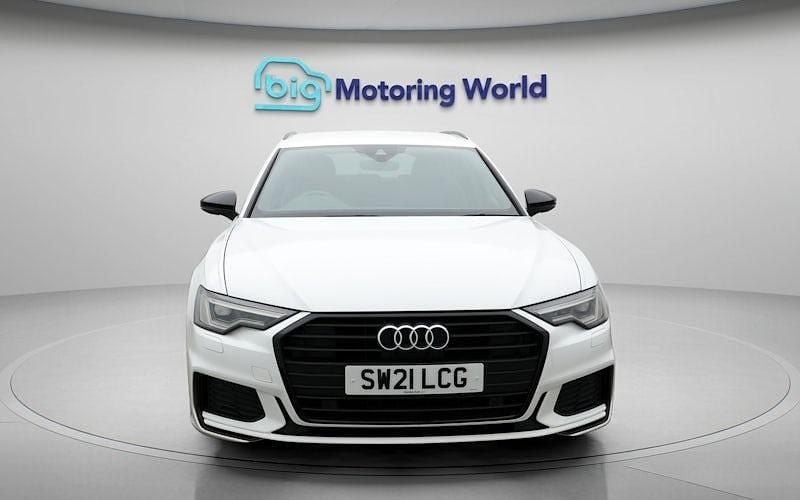 Used Audi A6 Black Edition 204 HP (150 kW) 2021 White Estate