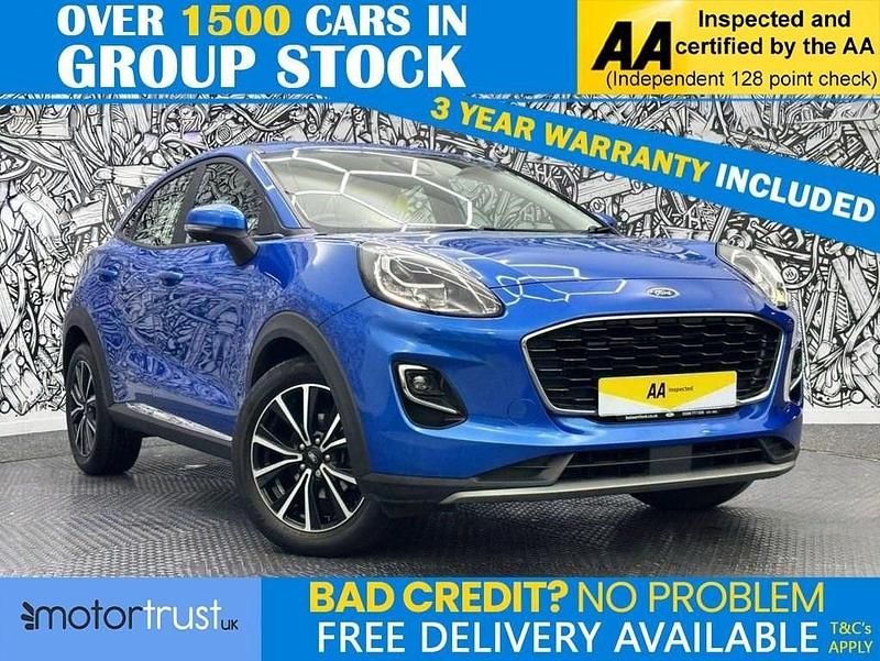Used Ford Puma Titanium 125 HP (91 kW) 2021 Blue SUV