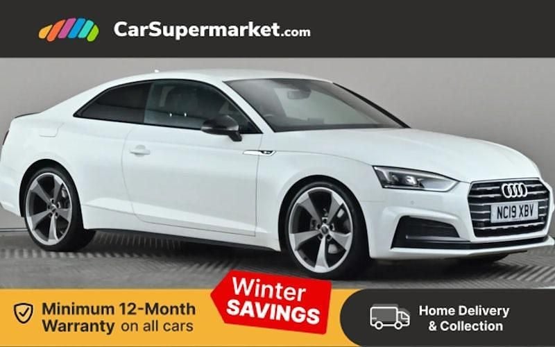 White Used 2019 Audi A5 Black Edition Coupe | £17,697 (Fair price) - Image 1/3