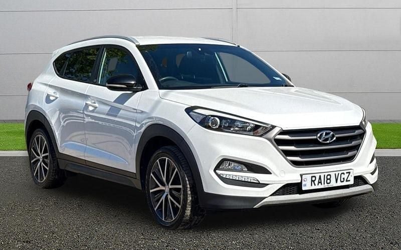 Usado Hyundai Tucson GO! 177 HP (130 kW) 2018 Branco SUV