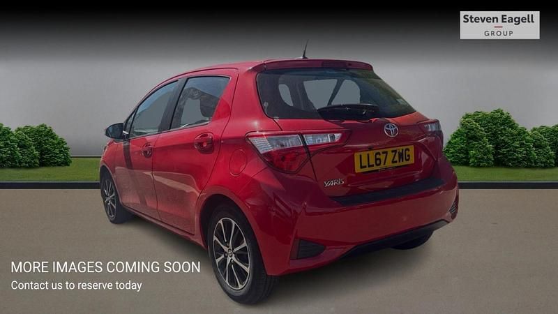 Used Toyota Yaris 2018 Red Hatchback