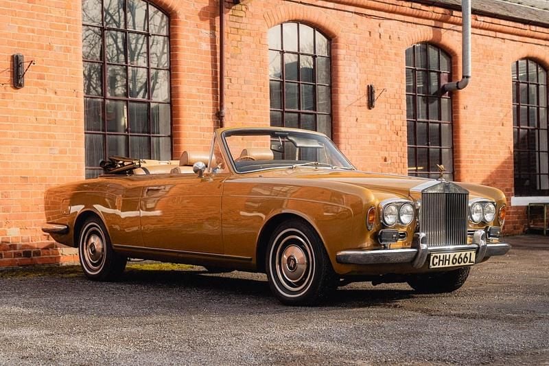 Used Rolls Royce Corniche 1973 Gold Cabriolet
