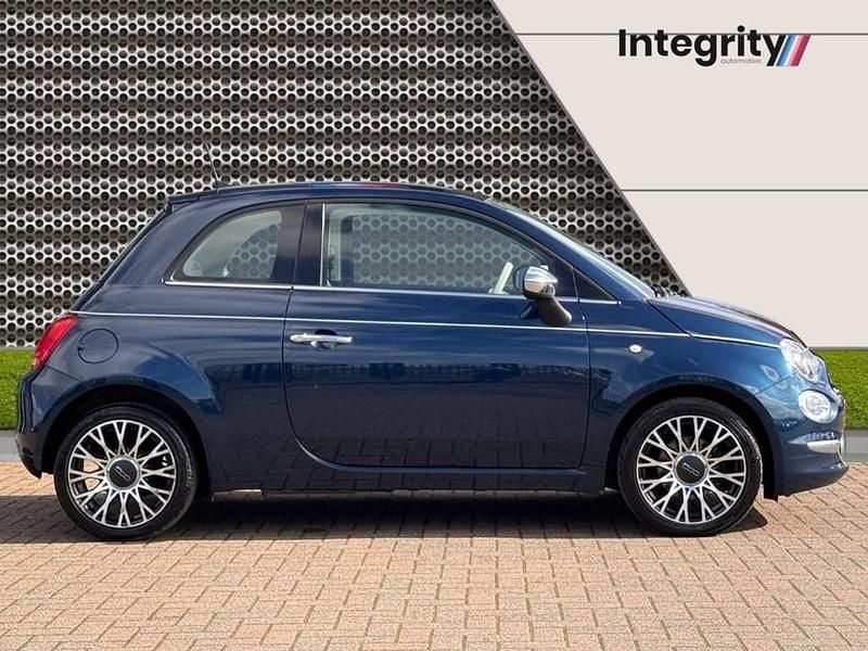 Used Fiat 500 Collezione 69 HP (50 kW) 2018 Blue Hatchback
