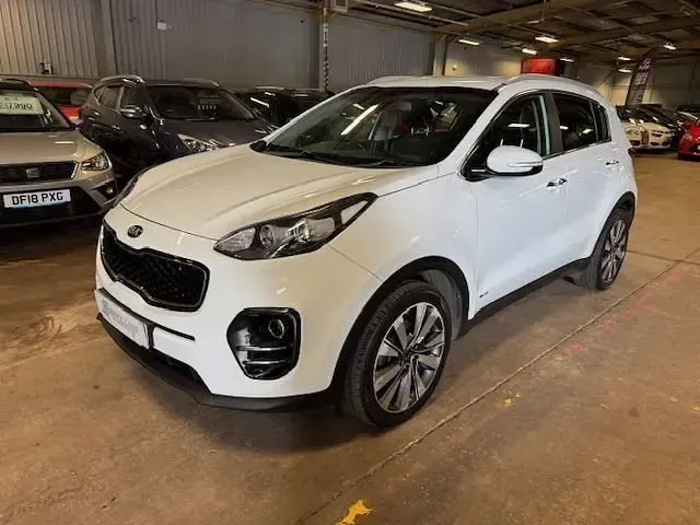 Used Kia Sportage 134 HP (98 kW) 2016 White SUV