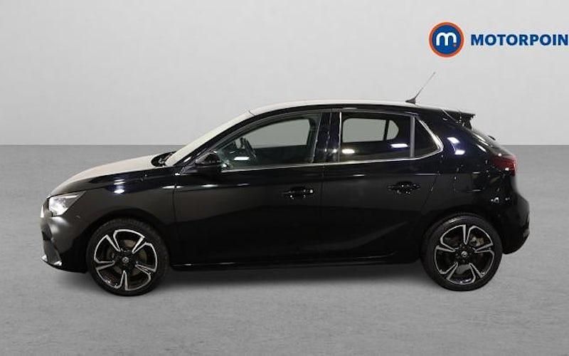 Used Vauxhall Corsa Elite 101 HP (74 kW) 2021 Black Hatchback