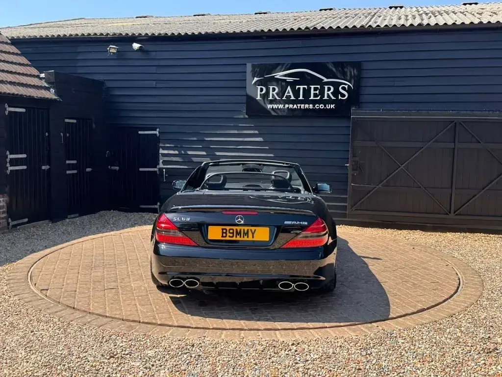 Used Mercedes SL500 382 HP (280 kW) 2010 Black Cabriolet
