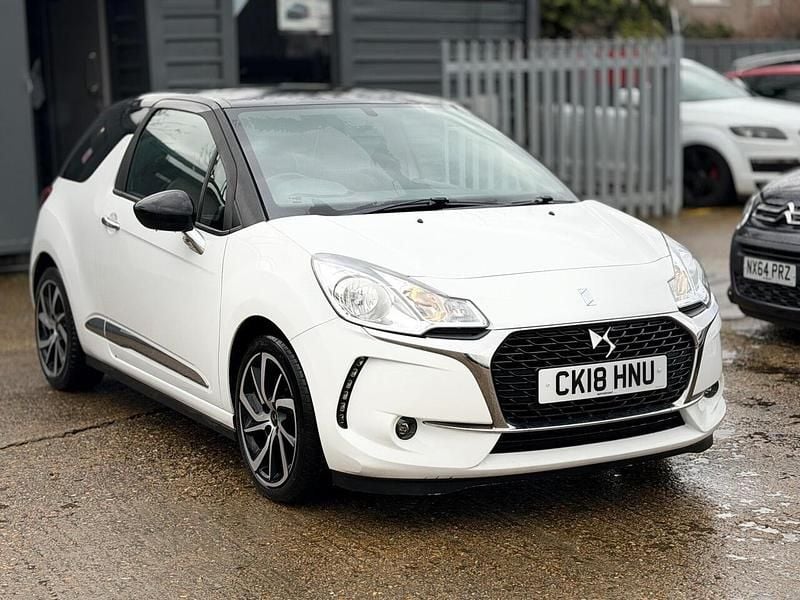 Used DS Automobiles DS3 Connected Chic 2018 White Hatchback