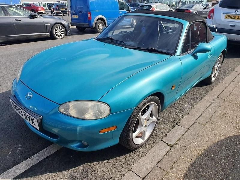 Green Used 2003 Mazda MX5 Inclusive Cabriolet | £2,495 (Super price) - Image 1/4