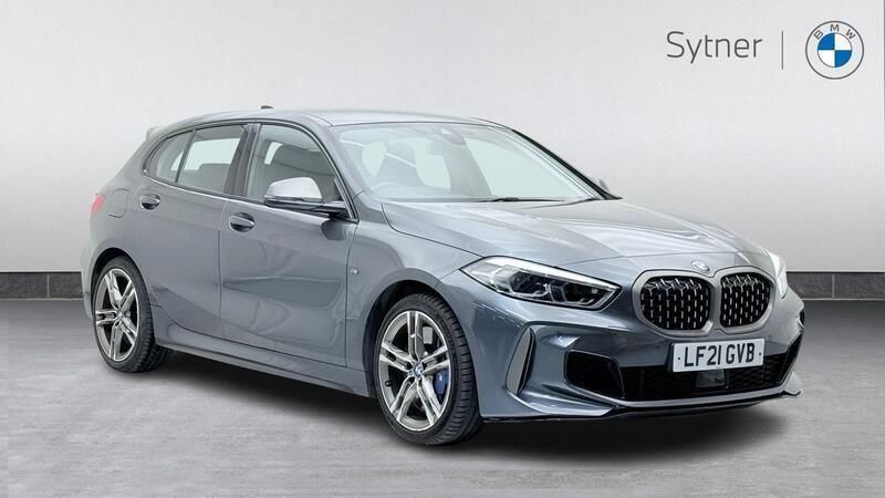 Grey Used 2021 BMW M135 Shadowline Hatchback | £25,500 (Fair price) - Image 1/4