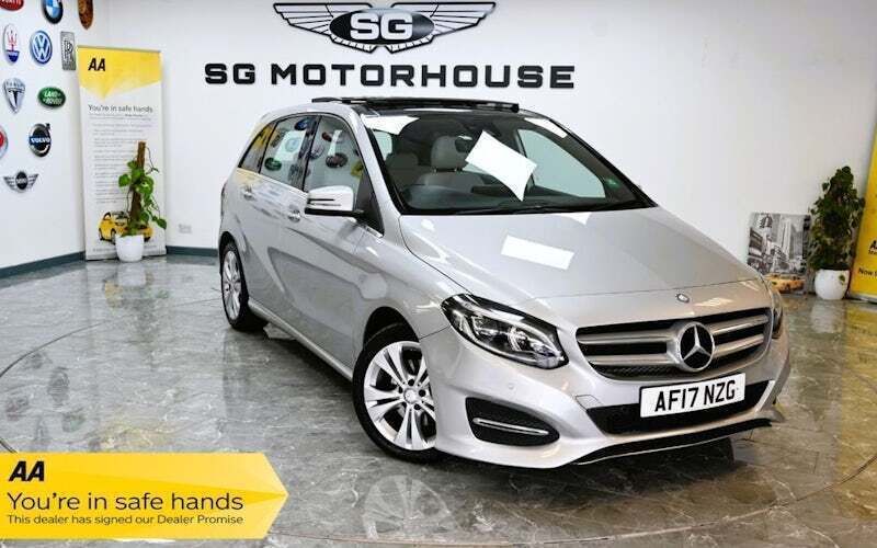 Silver Used 2017 Mercedes B200 Premium Plus MPV | £10,695 (Fair price) - Image 1/4