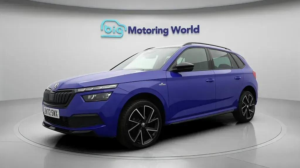 Usata Skoda Kamiq Monte Carlo 110 CV (80 kW) 2023 Blu SUV
