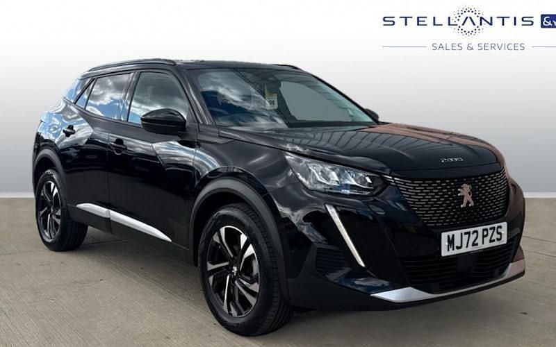 Black Used 2022 Peugeot 2008 Allure+ SUV | £17,740 (Fair price) - Image 1/4