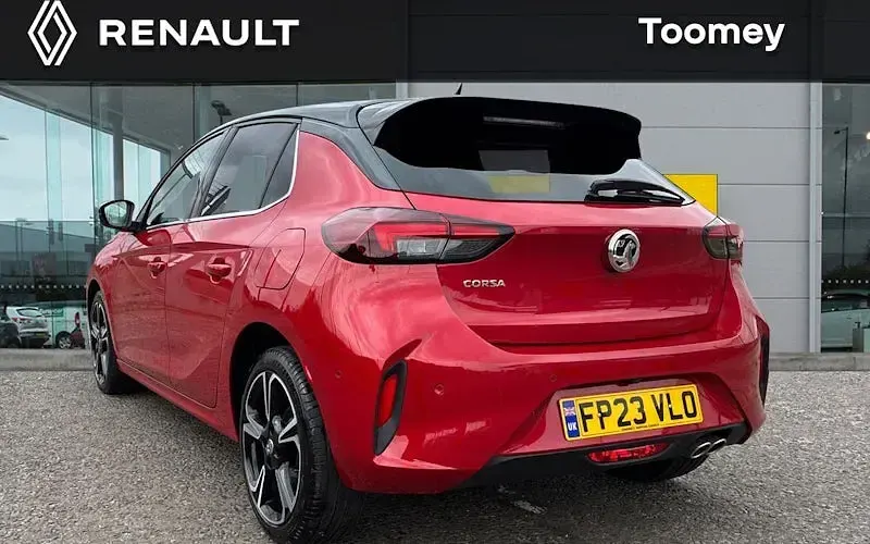 Used Vauxhall Corsa Ultimate 131 HP (96 kW) 2023 Red Hatchback