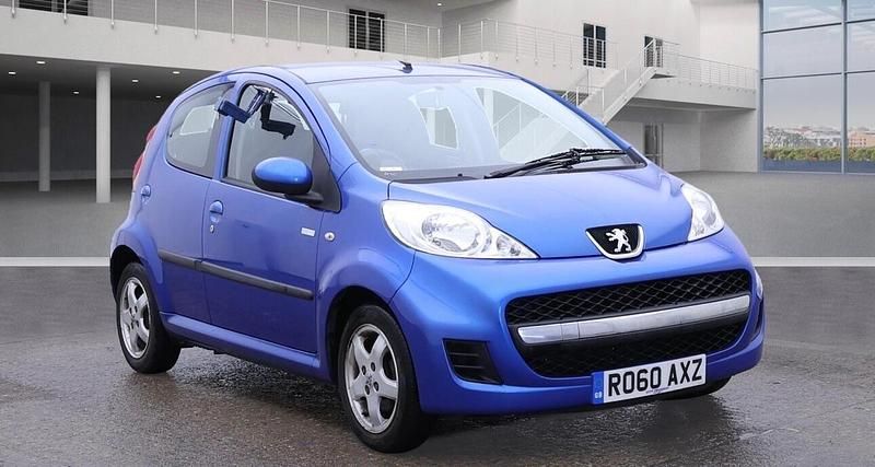 Blue Used 2010 Peugeot 107 Hatchback | £2,650 (Fair price) - Image 1/4