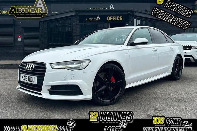 White Used 2015 Audi A6 Black Edition Sedan | £11,995 (Good price) - Image 1/1