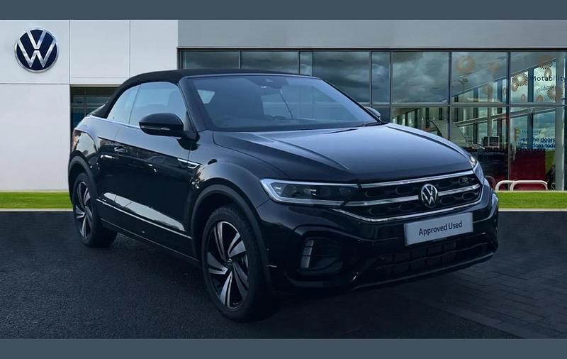 New VW T-Roc Cabriolet R-line 148 HP (108 kW) 2025 Black Cabriolet