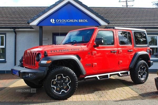 Used Jeep Wrangler Rubicon 2023 Red SUV