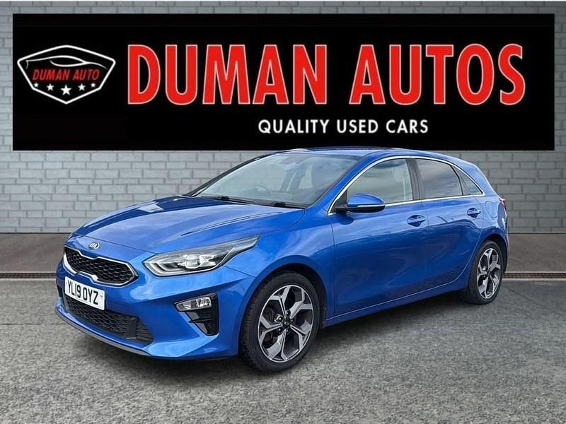 Used Kia Ceed 138 HP (101 kW) 2019 Blue Hatchback