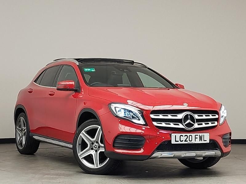 Used Mercedes GLA200 AMG line 156 HP (114 kW) 2020 Red SUV