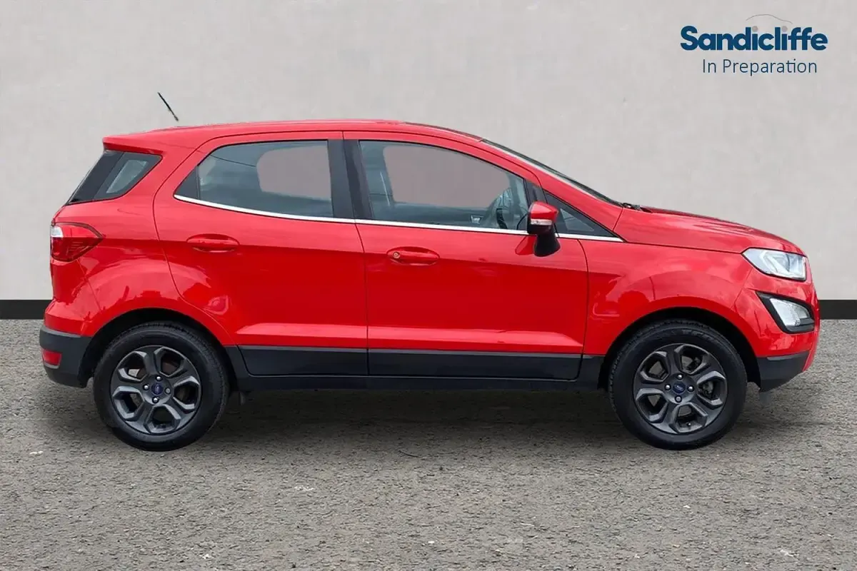 Used Ford Ecosport Zetec 125 HP (91 kW) 2018 Red SUV