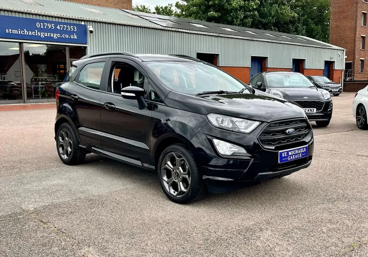 Used Ford Ecosport ST-Line 125 HP (91 kW) 2023 Black SUV