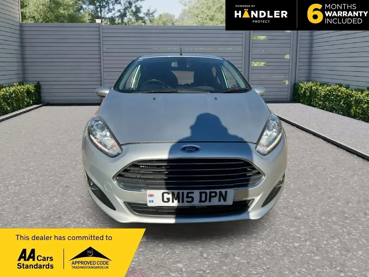 Used Ford Fiesta Titanium 2015 Silver Hatchback