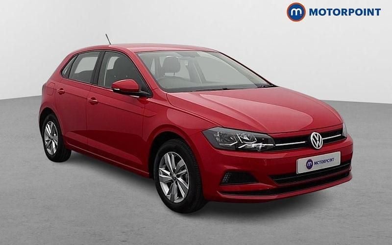 Red Used 2019 VW Polo Edition Hatchback | £12,449 (Fair price) - Image 1/4