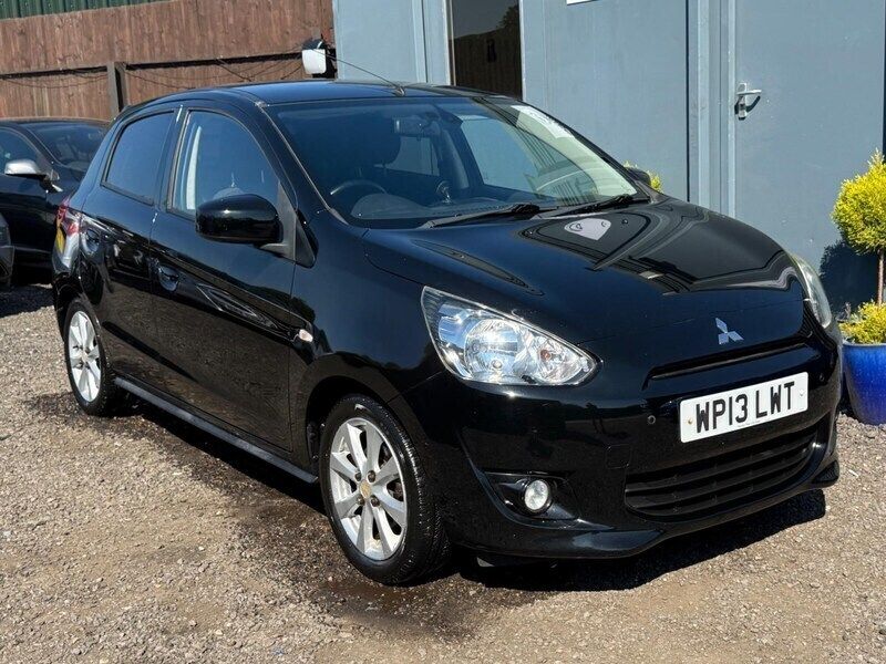 Black Used 2013 Mitsubishi Mirage Hatchback | £3,300 (Fair price) - Image 1/4